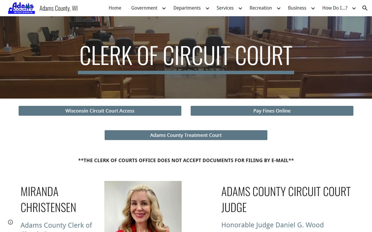 Adams County Dissolution Of Marriage clerk records