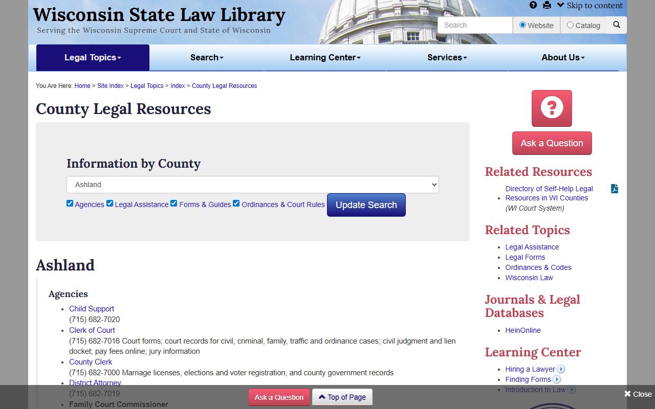 Ashland County Dissolution Of Marriage legal resources