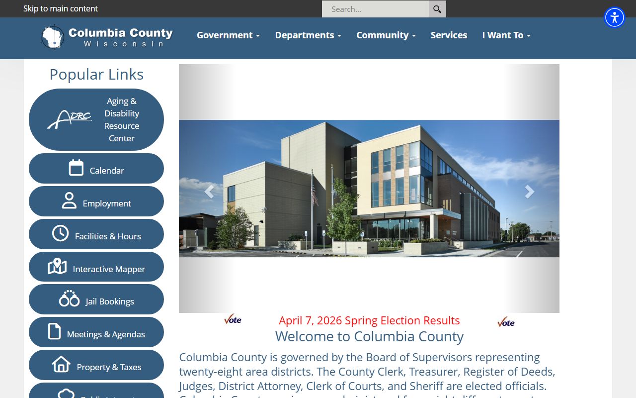 Columbia County Dissolution Of Marriage county official website reference