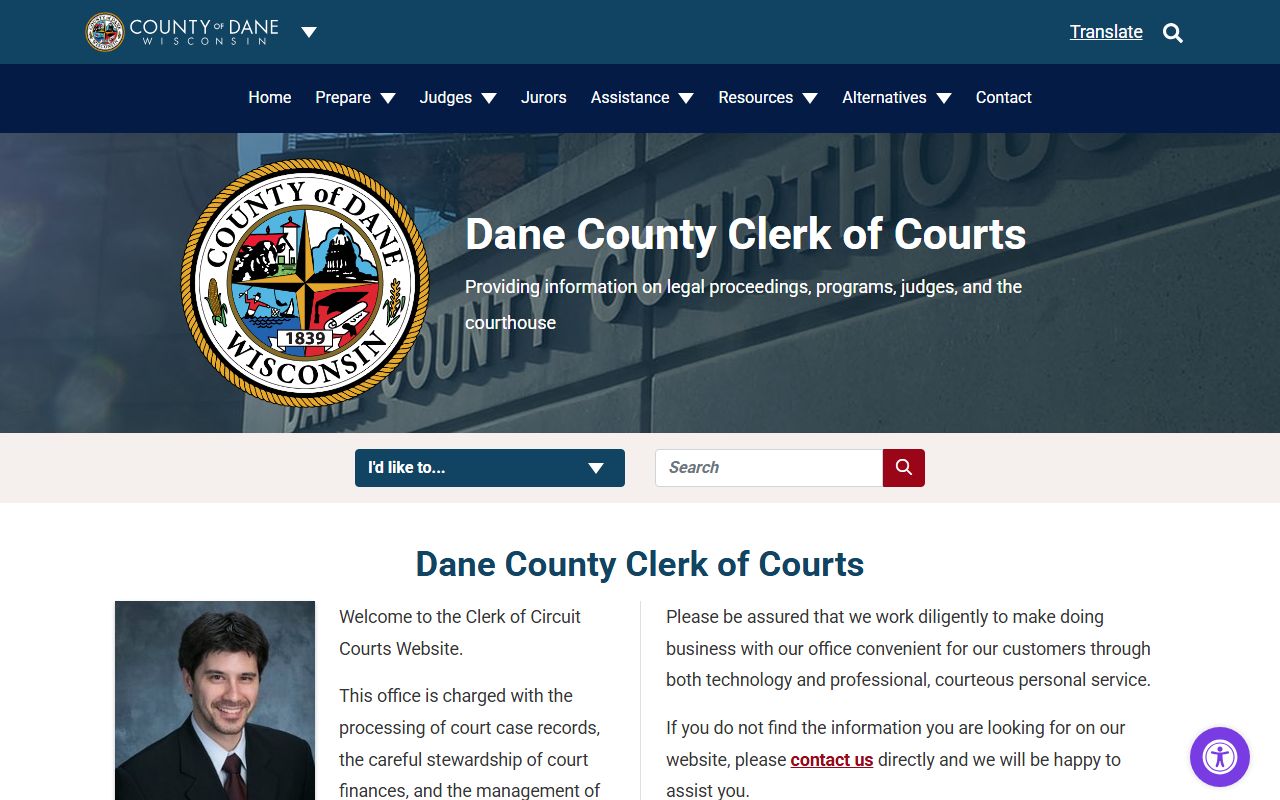 Madison Dissolution Of Marriage court records in Dane County